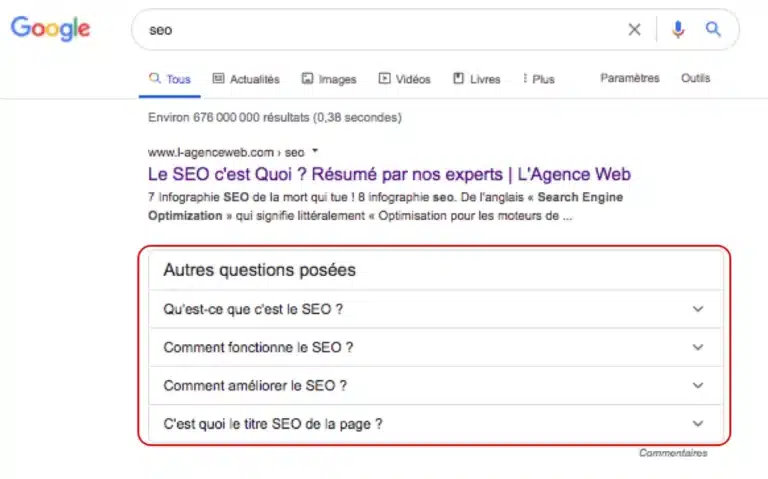 Lire la suite à propos de l’article Comment augmenter sa visibilité SEO grâce aux PAA ?